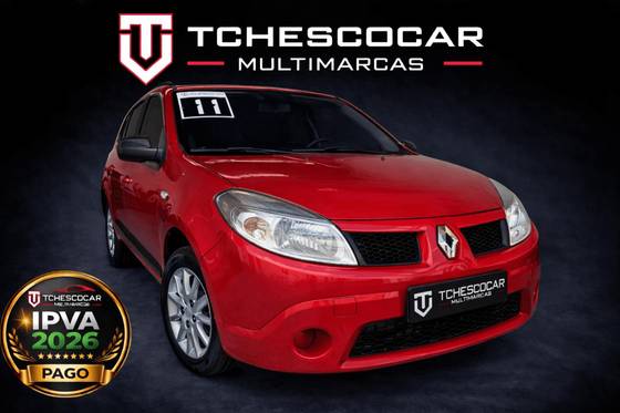 RENAULT SANDERO 1.0 AUTHENTIQUE 16V FLEX 4P MANUAL
